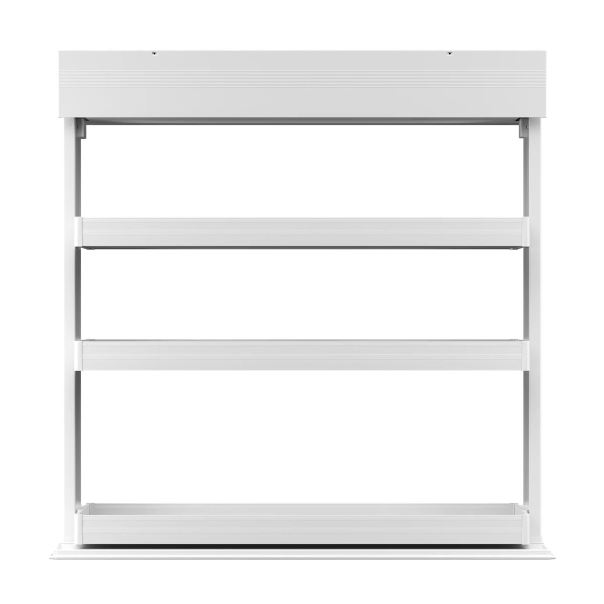 3-Tier Smart Pull Down Cabinet Organizer Touch Control LED Anti-Collision Quiet Lift Shelf High Ceiling Kitchen Pantry Storage