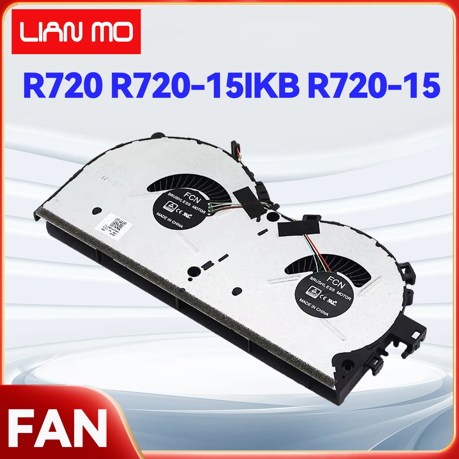 Suitable for Lenovo replace fan R720 R720-15IKB R720-15 FAN Y520 Y520-15IKB Y520-15ISK Y520-15 Notebook cooling fan DC28000D6F1