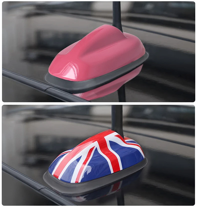Für MINI Cooper S JCW F66 F65 F56 F55 Auto Außen Trim Antenne Dekoration Abdeckung Aufkleber Kunststoff Auto Zubehör – Detail 15