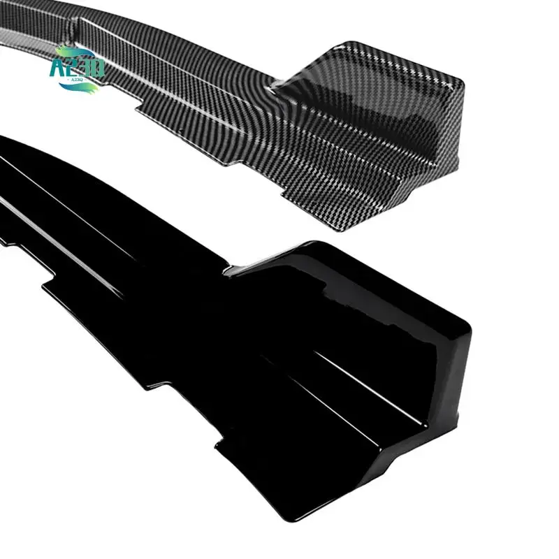 

A23Q-Car Rear Bumper Lip Diffuser Splitter Winglet Apron Spoiler For BMW G26 M Sport 2020+ Spoiler Wind Knife