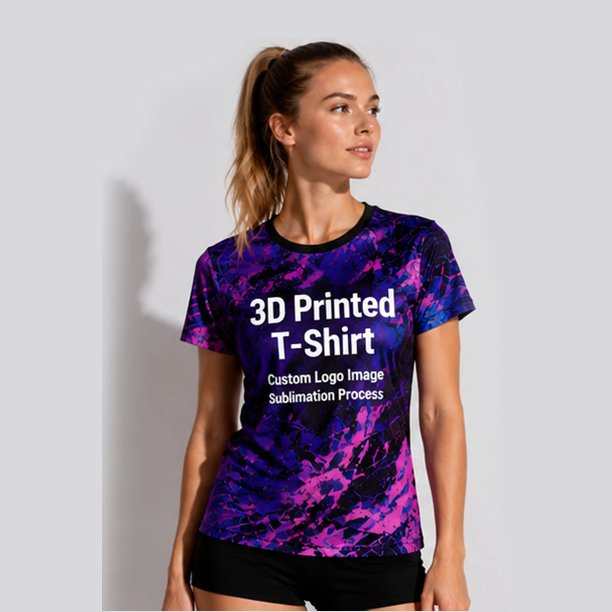 Customized Esports Jerseys, Party Outdoor Short Sleeved 3d Printed Plus Size T-shirt, 2026 Sports Outdoor Cool Round Neck Top image 5