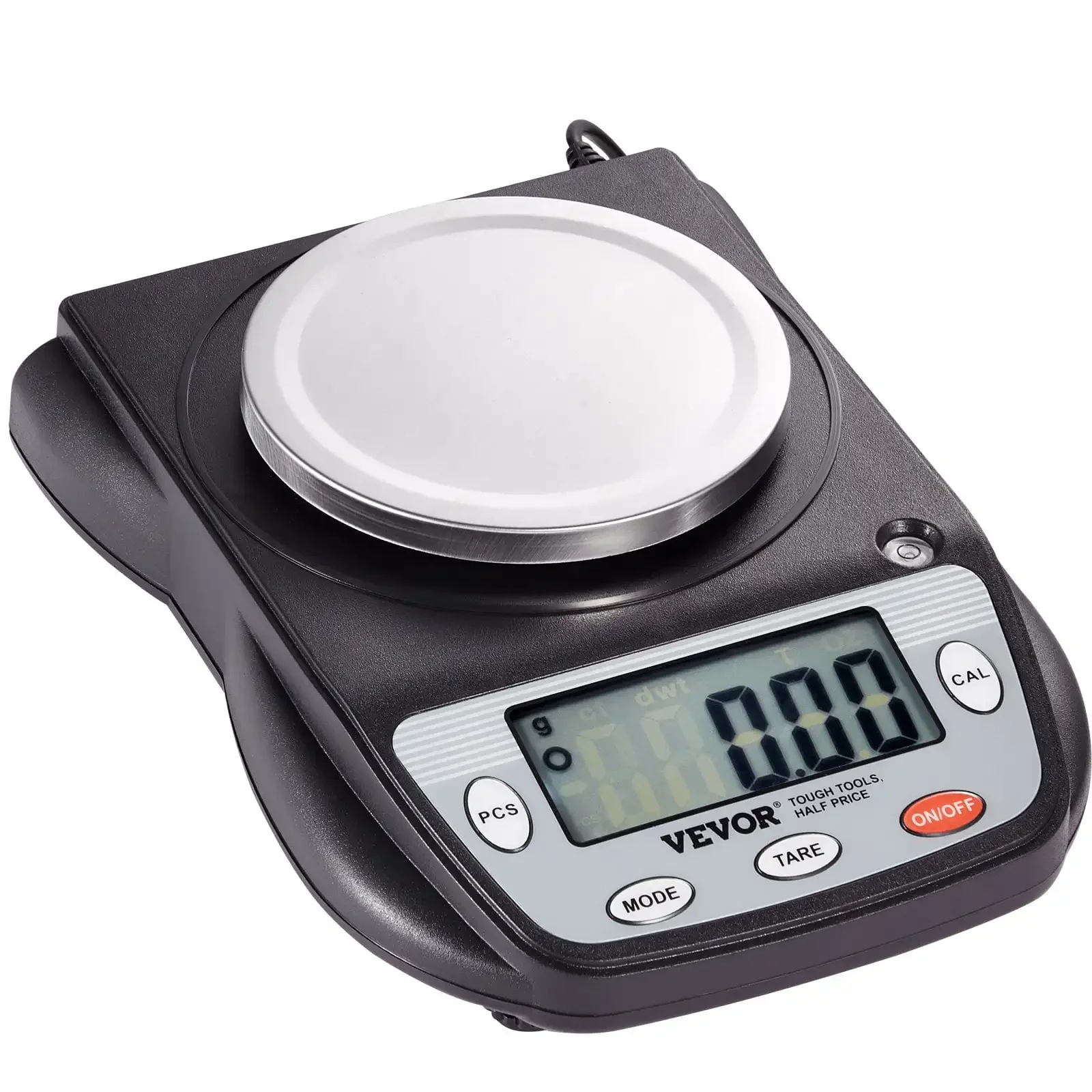 

Analytical Balance Lab Scale - 600g x 0.01g, 6 Units Conversion, Electronic