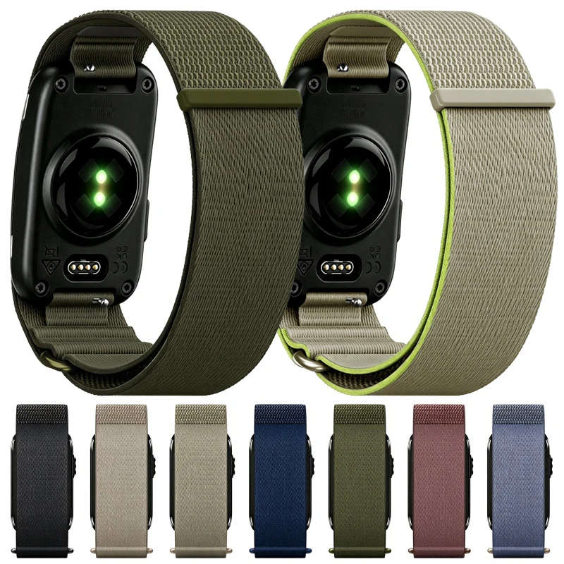 Original Nylon Strap for Garmin CIRQA Smart Band Wristband Lightweight Adjustable Elastic Bracelet for Garmin Cirqa Accessories