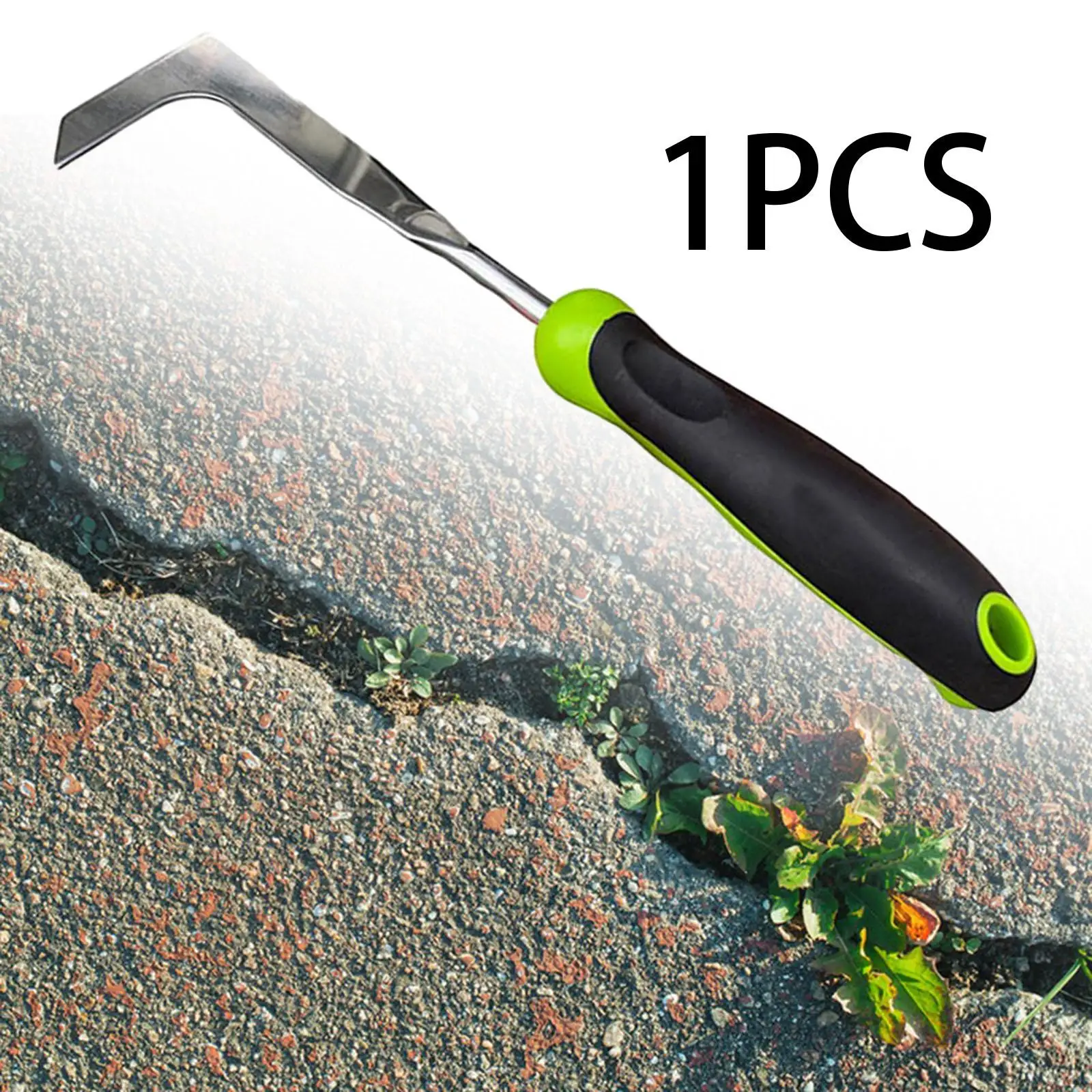 

Crevice Weeding Tool Portable Hand Manual Lawn Edger Garden Weeding Tool L Shaped Weeding Tool for Terrace Driveway Backyard