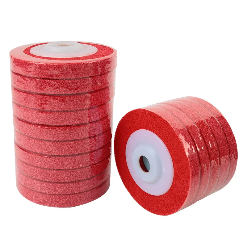 Nylon Wheel Angle Grinder Polishing Sheet Metal Polishing Special Polishing Sheet Stainless Steel Wire Drawing Wheel