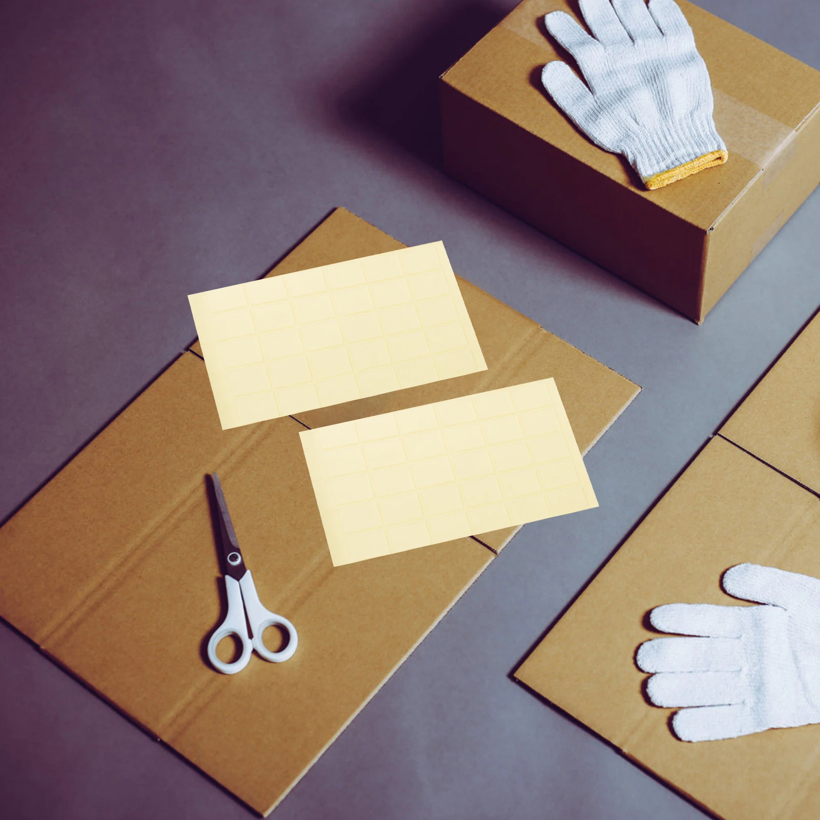 150 قطعة شريط مزدوج الجوانب ملصقات بمادة لاصقة مربعة شفافة لاصقة قوية قابلة للإزالة لا أثر شريط لاصق مزدوج الجانب للحرف اليدوية #5