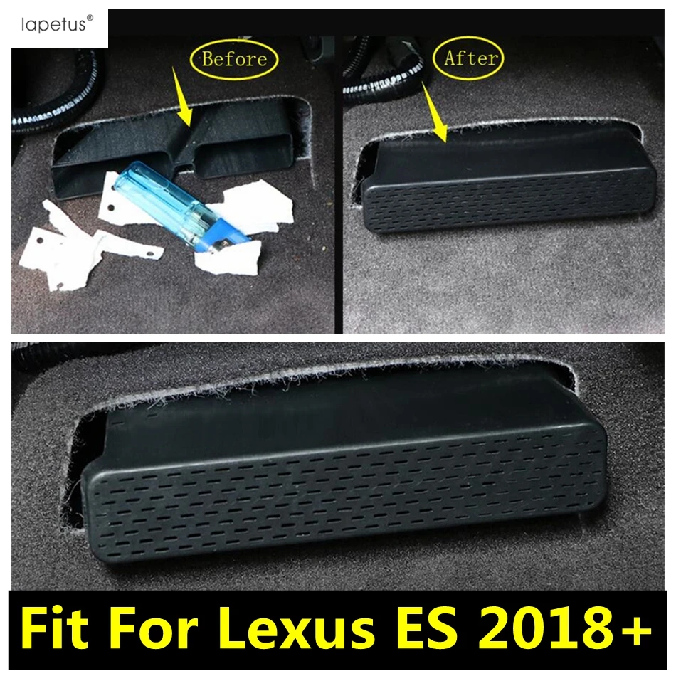 

Car Seat Under Floor Air Conditioning AC Outlet Vent Dust Plug Grille Cover Accessories For Lexus ES 2018 - 2023 F Sport Style