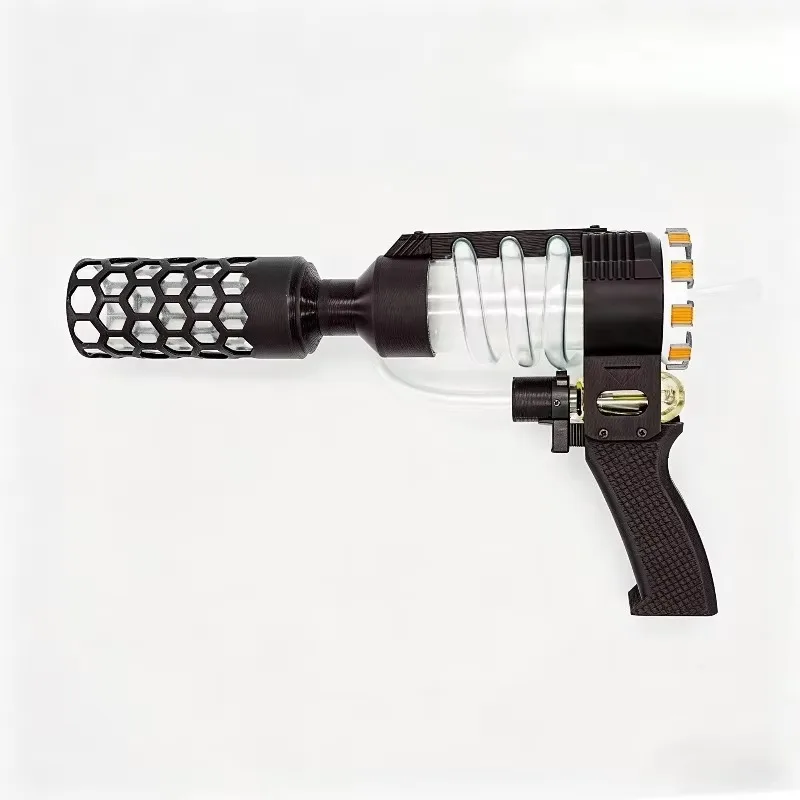 For STEM Physics Teaching Sci-Fi Handheld Pulse Ion Blaster Toy, Air Vortex Cannon Science Demo Tool