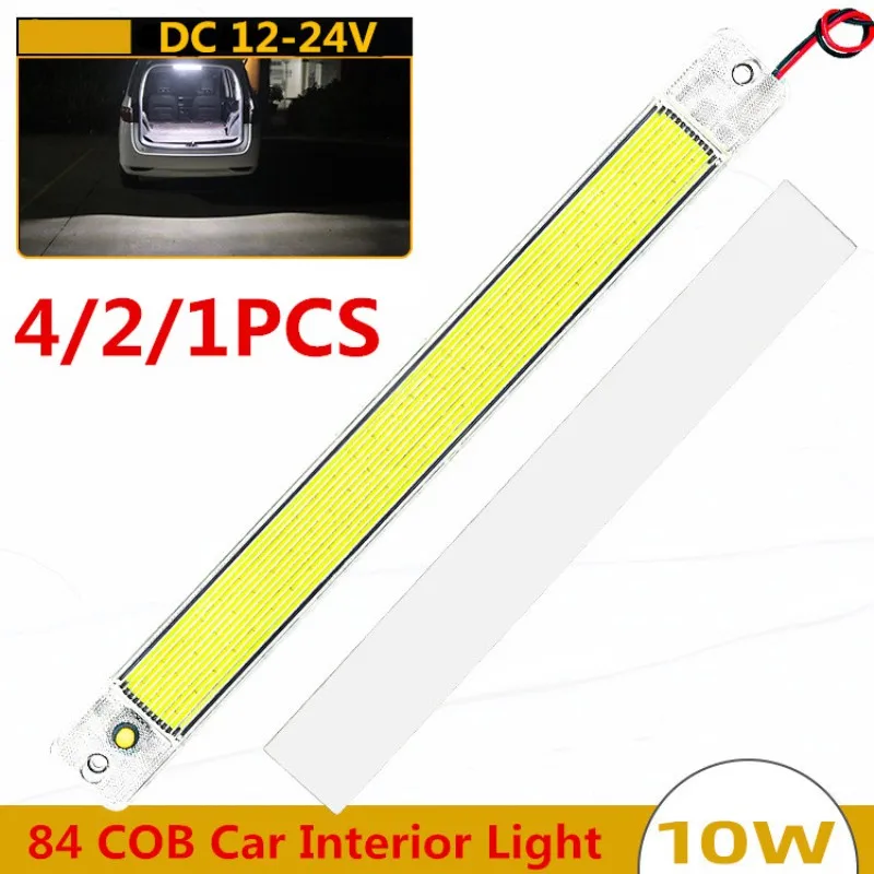 

4/2/1 шт., купольная лампа для салона автомобиля, 12 В, 24 В, 84 см