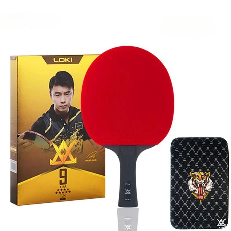 LOKI Table Tennis Racket Advanced Carbon Bottom Finished Racket Competition Training Table Tennis Racket