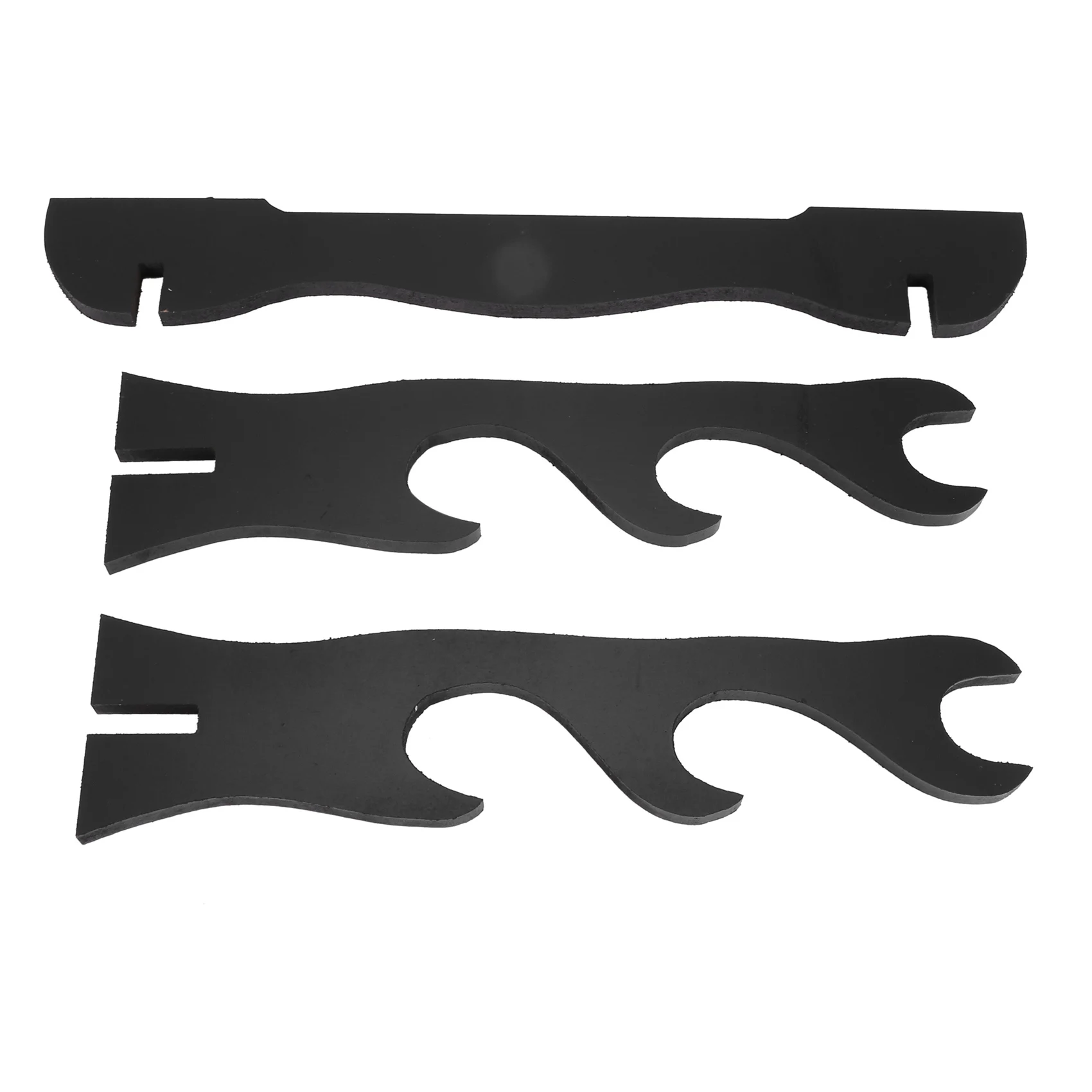 ABXF-2X 3Tier Samurai Sword Katana Holder Stand Bracket Rack Display Black