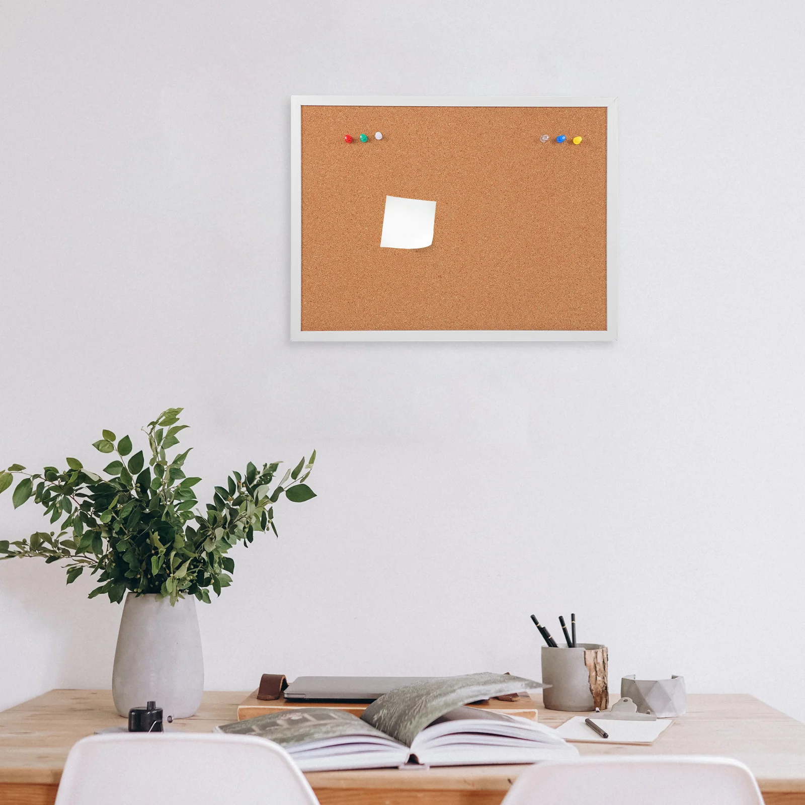 1 مجموعة لوحة رسائل الزخرفية لوحة إعلانات الفلين لصور الحائط ملاحظات لوحات الفلين الكبيرة للجدران لوحات الإعلانات #5