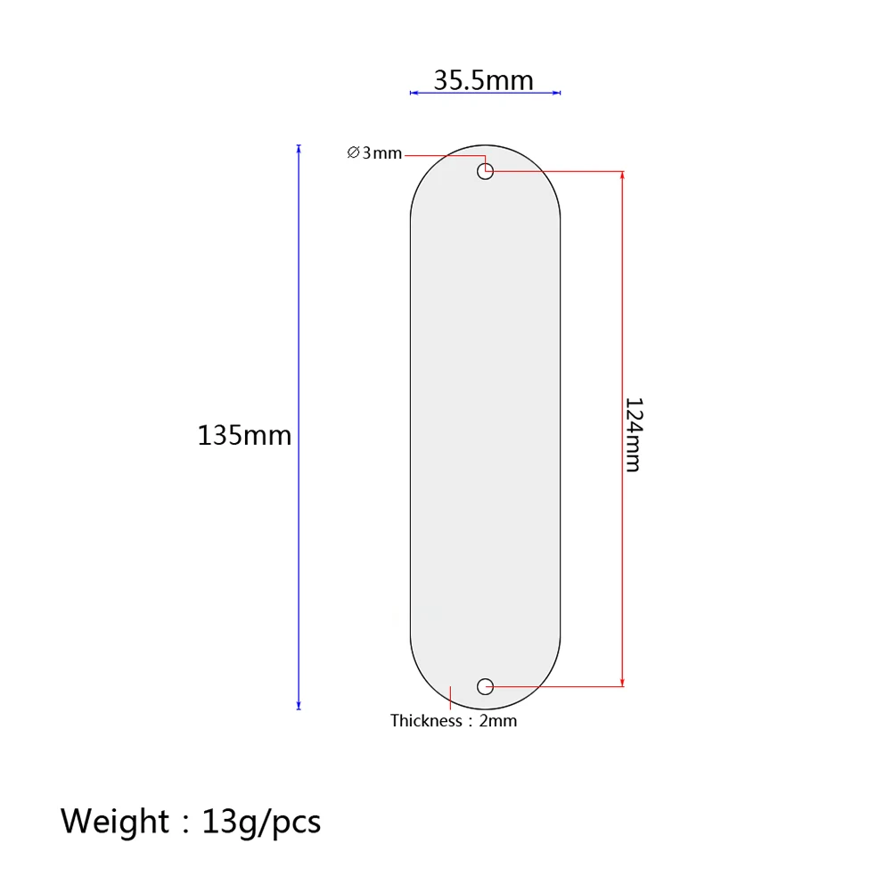 

Black Abs Plastic Electric Control Plate Replacement For Bass Guitar Bridge Parts Durable Smooth Edge Screw Holes Lightweight
