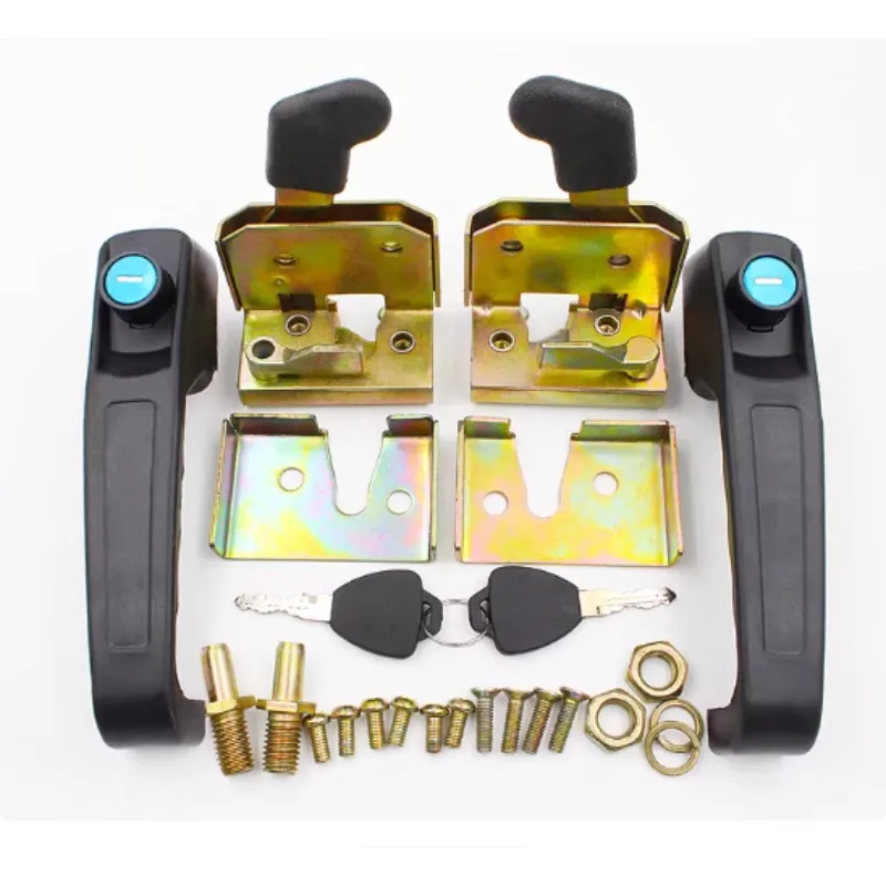 Electric Tricycle, Four-wheeler, Enclosed Carport Car Lock, Door Lock Assembly, Door Handle, Handle Lock