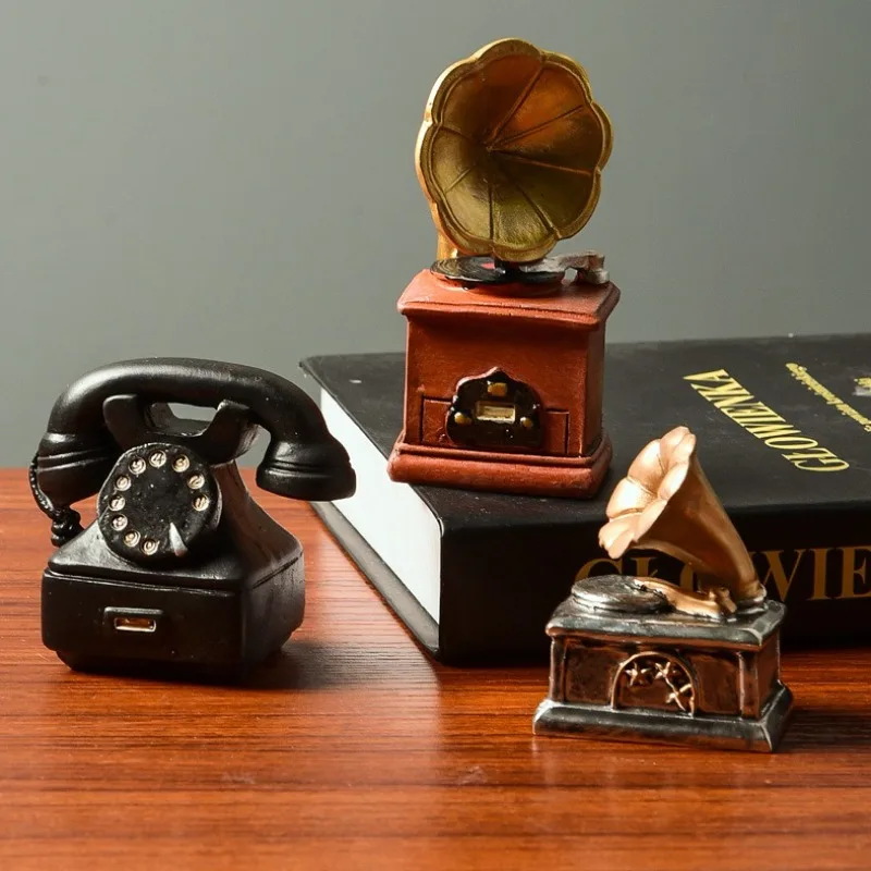 

Ностальгический Ретро Декор Комнаты Кукольный Домик Украшения Камера Фонограф Винтаж Стол Украшения Дома Аксессуары Реквизит Для Фото