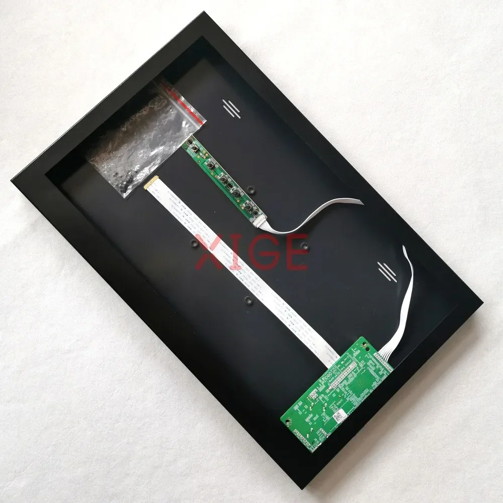 

Для B133HAN05 B133HAN06 комплект DIY контроллер драйверная плата и металлический корпус HDMI-совместимая портативная панель 30-контактный EDP 1920*1080 13,3 "VGA