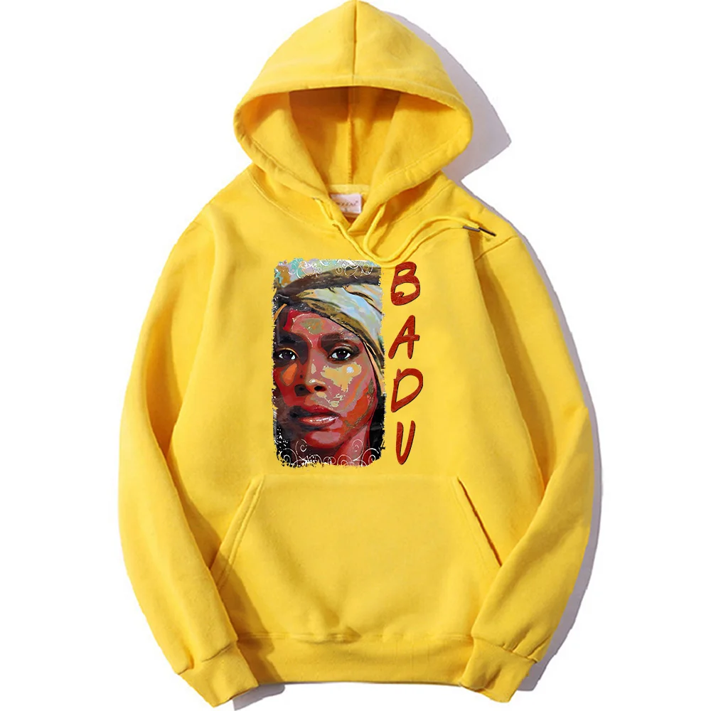 Printed Hoodies GraphicPrinting aesthetic Sweatshirts Badu funko pop Casual Clothing moletom women/men Fashion Long Sleeve Hoody