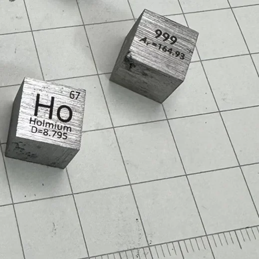 Defect Defective Product Holmium Cube 10mm Element Periodic Phenotype High-purity Ho 99.9%