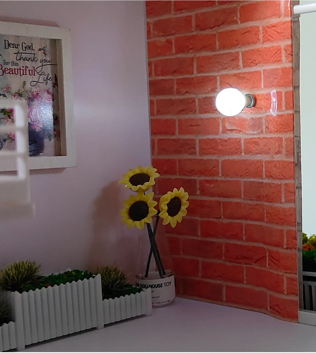 Mini-LED-Glühbirnenlampe, Modell im Maßstab 1:87, 1:100, 1:150, Mikrolicht für Puppenhaus/Gebäudeszene, Beleuchtungsdekor, Diorama-Zubehör, 5 Stück – Detail 6