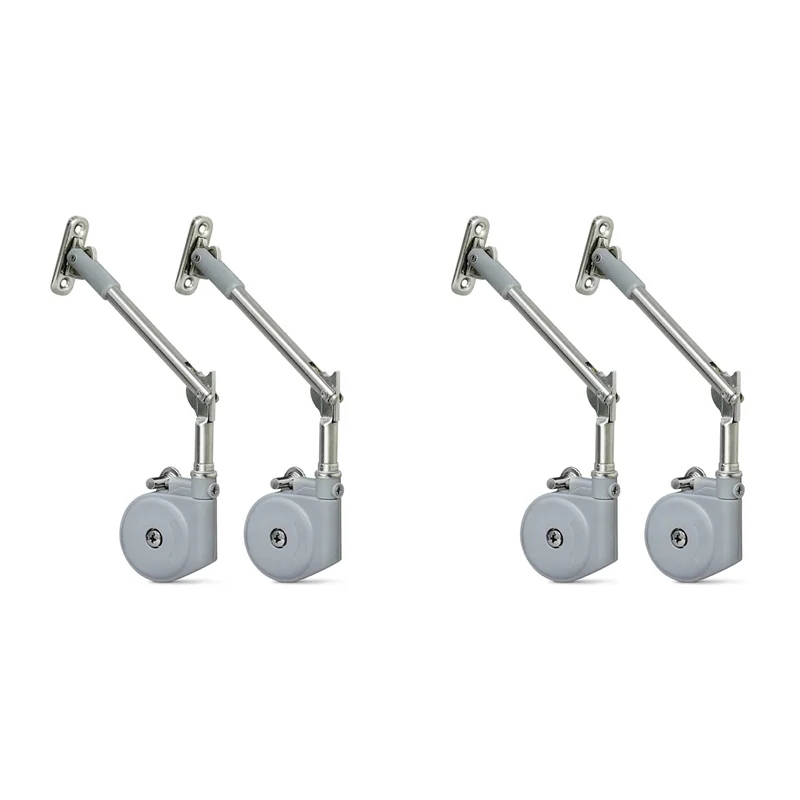 

Открытая крышка с опорой для крышки с мягким закрыванием для коробок и вверх с верхним отверстием с откидными дверями, легко устанавливается (упаковка из 4 шт.)