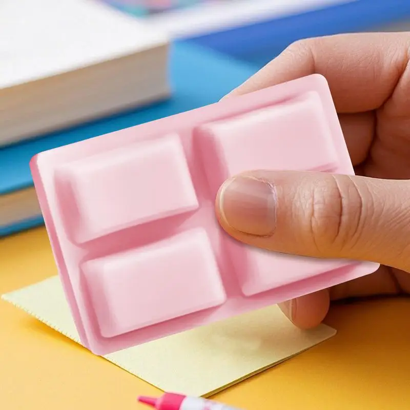 Forma de chocolate squeeze brinquedo barra de chocolate lento subindo brinquedos sensoriais portátil fidget artefato comida liberação do estresse mão relaxar presente