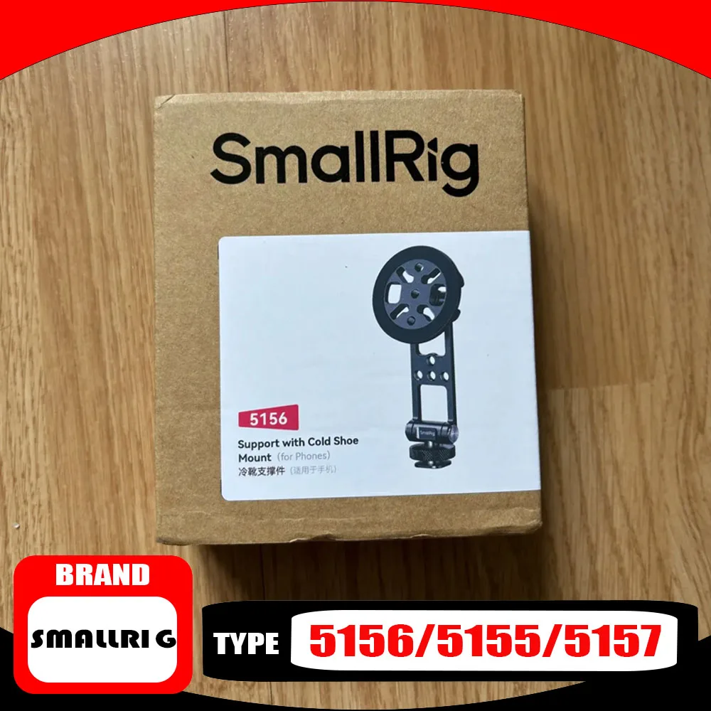 SmallRig Phone Mount Holder Support Cold Shoe Mount Plate Durable for Selfies Camera Monitor Retainer Bracket 5156/5155/5157