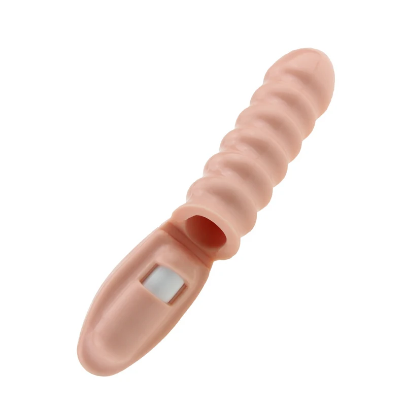 Finger Vibrators G Spot Massage Clitoris Stimulation Brush Vibrating Finger Sleeve Orgasm Masturbator Adult Sex Toys For Women