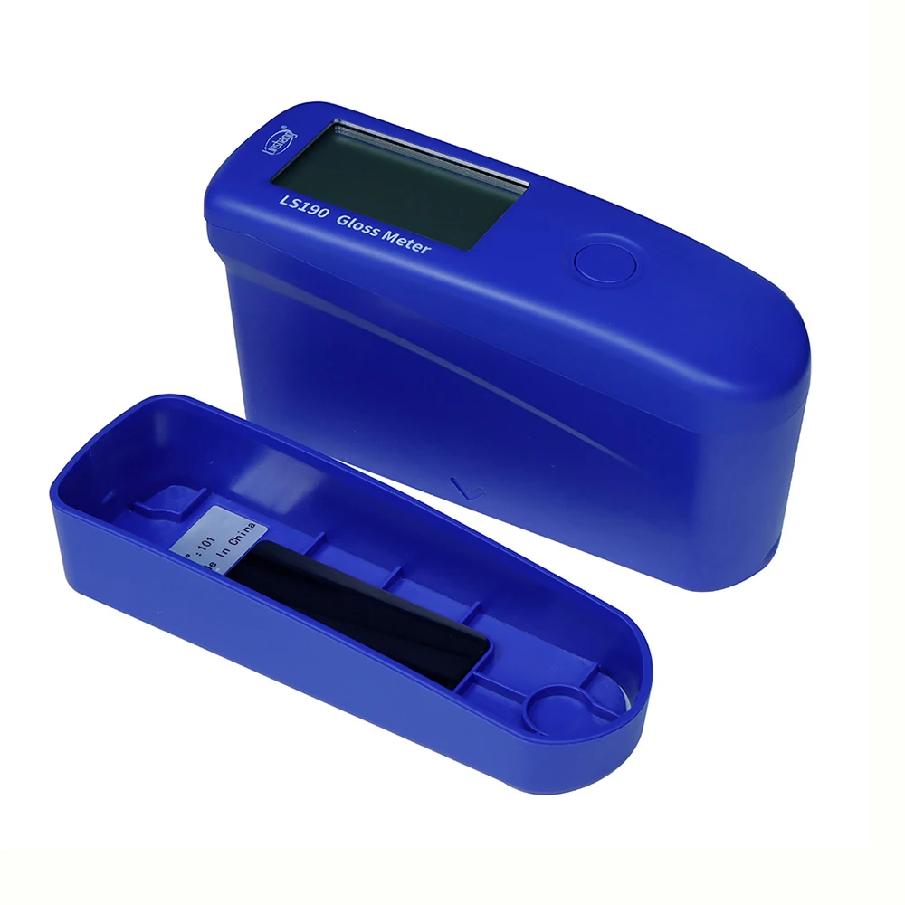 LS190 Degree Glossmeter Single Angle Gloss Instrument Portable Sheen Glossy Meter 60° Digital Glossmeter Gloss Meter for Paint