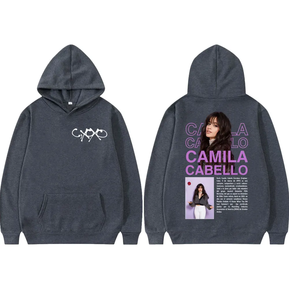 المغني كاميلا كابيلو ميرش هوديس الرجال النساء الملابس موضة البلوفرات الجمالية عالية الجودة الصوف بلوزات طويلة الأكمام