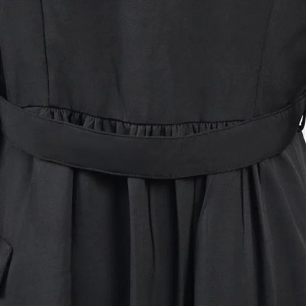 Pop Medieval Noble Court Princess Puff Sleeve Slash Outwear Women Steampunk Gothic Winter Coats Long Sleeve Cosplay Costume Dres