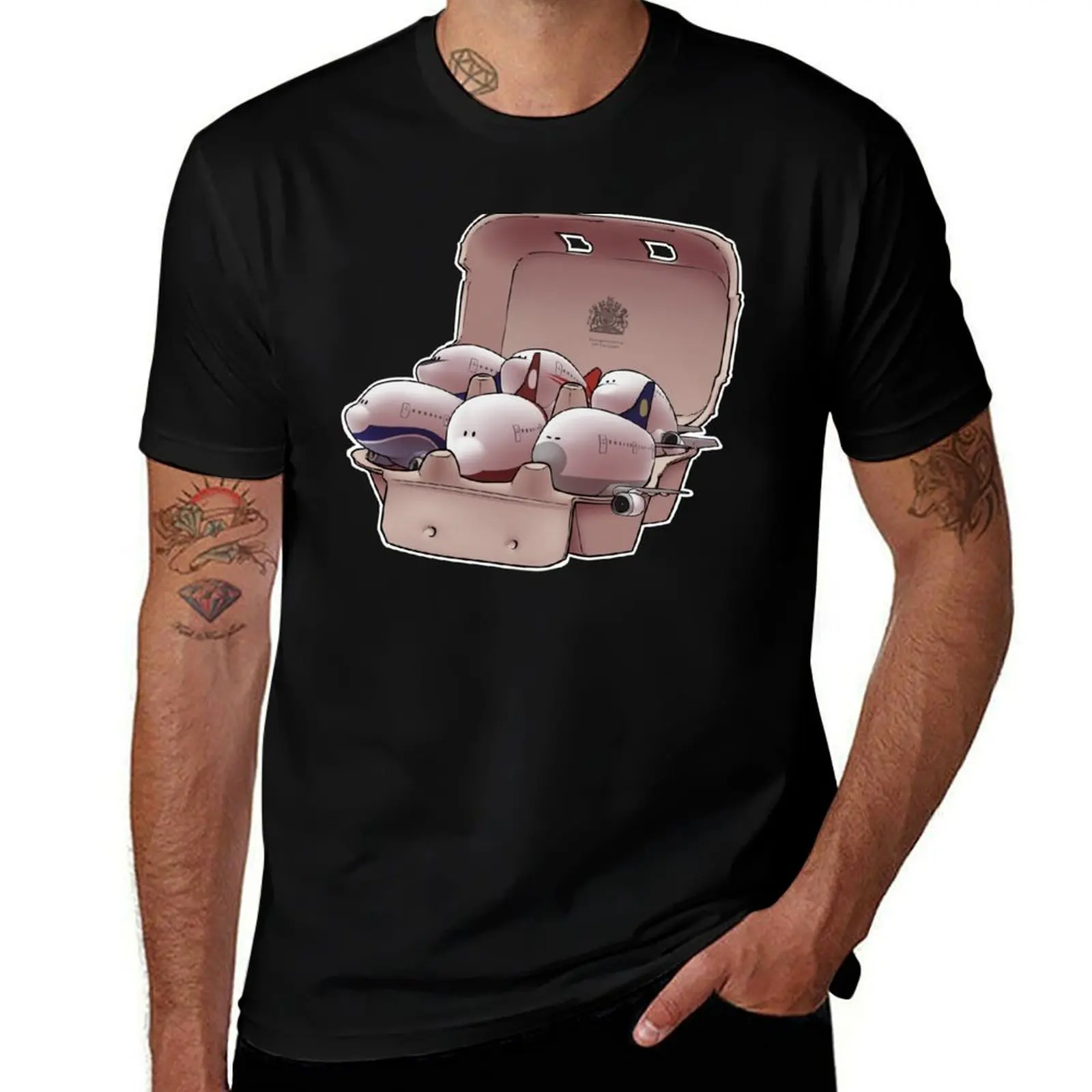 

Eggs T-Shirt Work Outdoor T-Shirt for Men