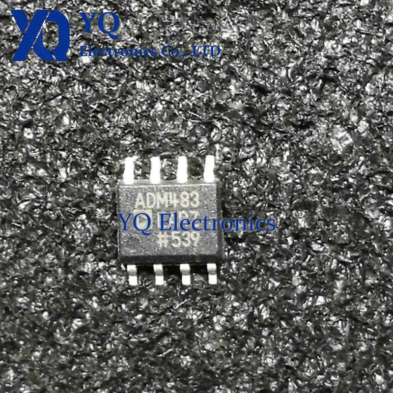 10PCS/lot New OriginaI ADM483EARZ-REEL SOIC-8 Half Duplex RS-485/RS-422 Transceiver Chip