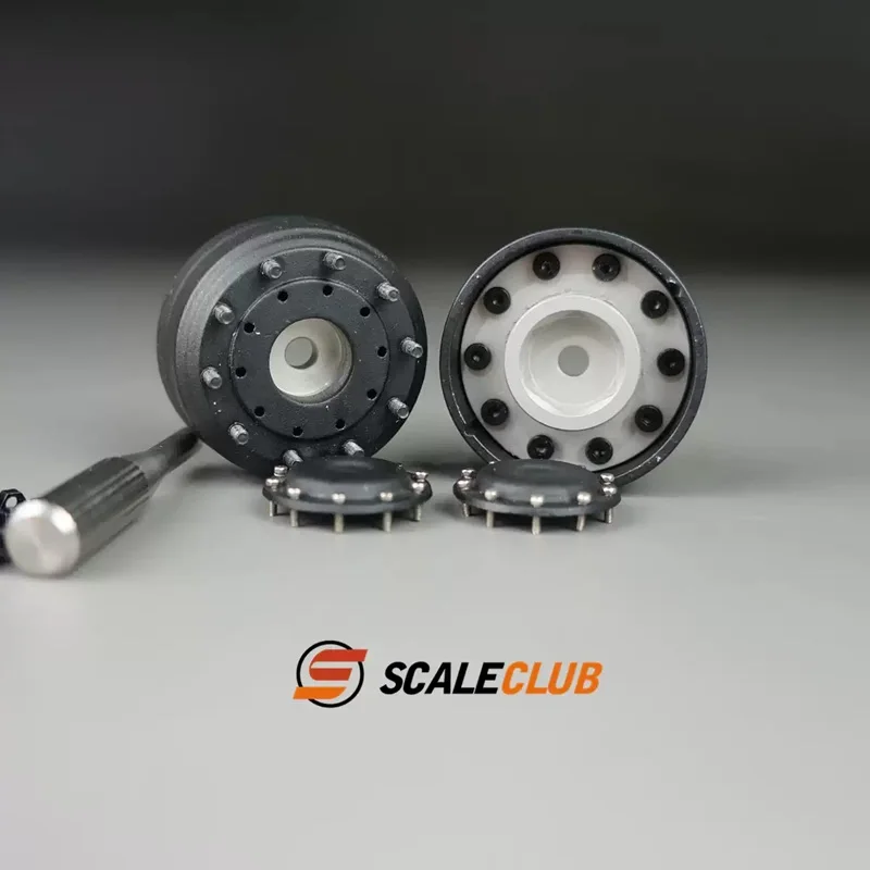 ScaleClub 모델 프론트 휠 베어링 및 육각 연결 버전 타미야 1/14 트럭 모델 장난감 세부정보