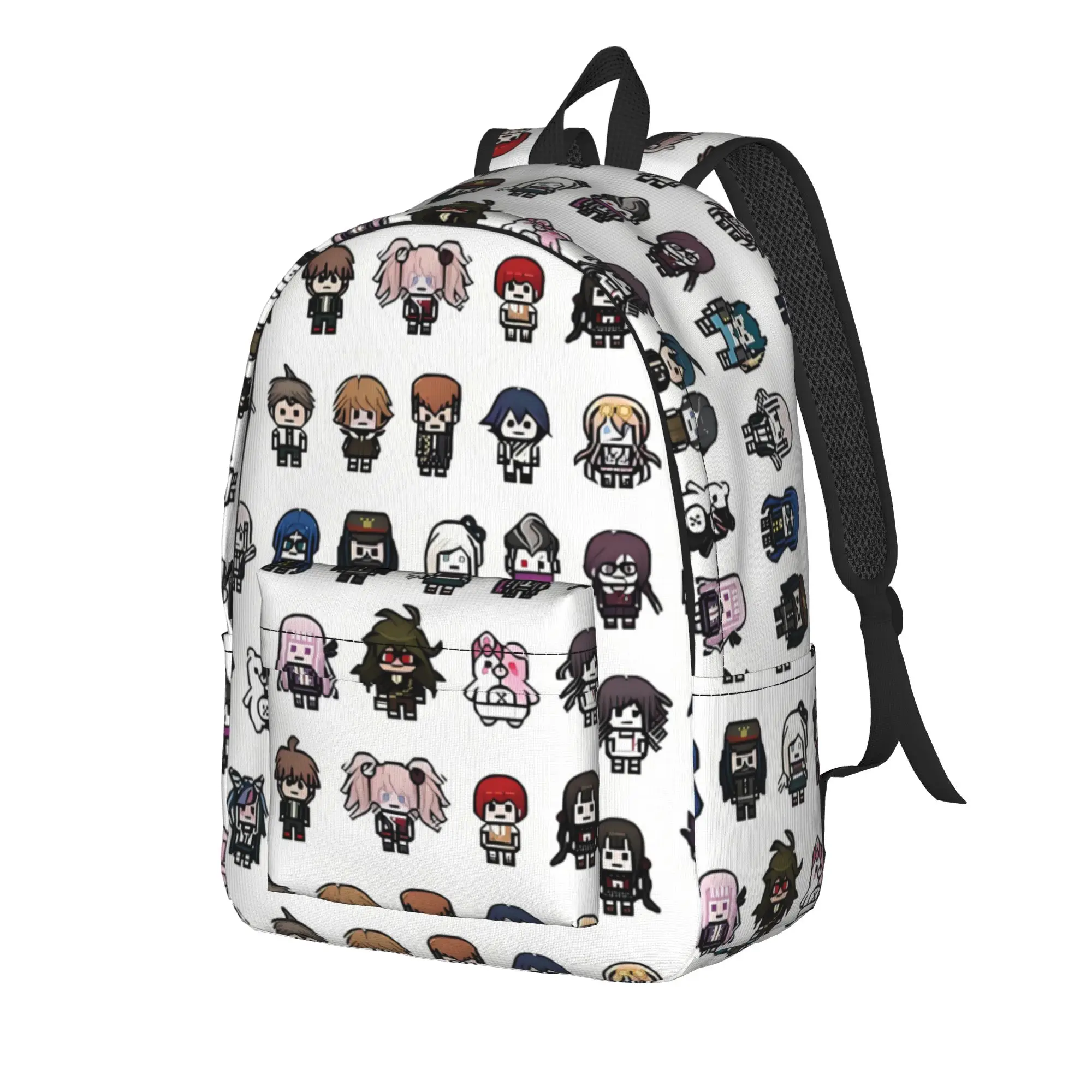 Danganronpa Knapsack Back to School Season Dark Japanese Anime  Snack Storage Backpack