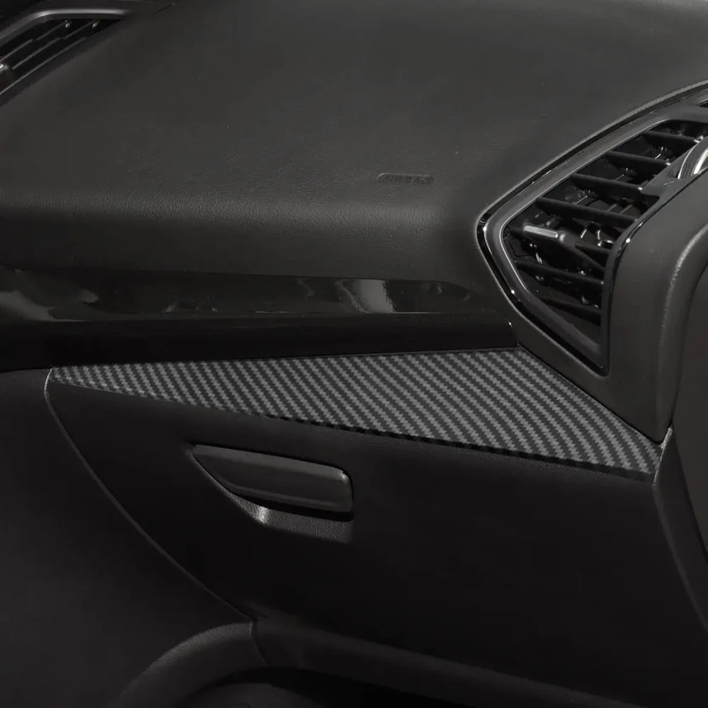 Car Glove Storage Box Trim Sticker for Ford Kuga Escape 2013 2014 2015 2016 2017 LHD Decorative Cover Styling Accessories view 3