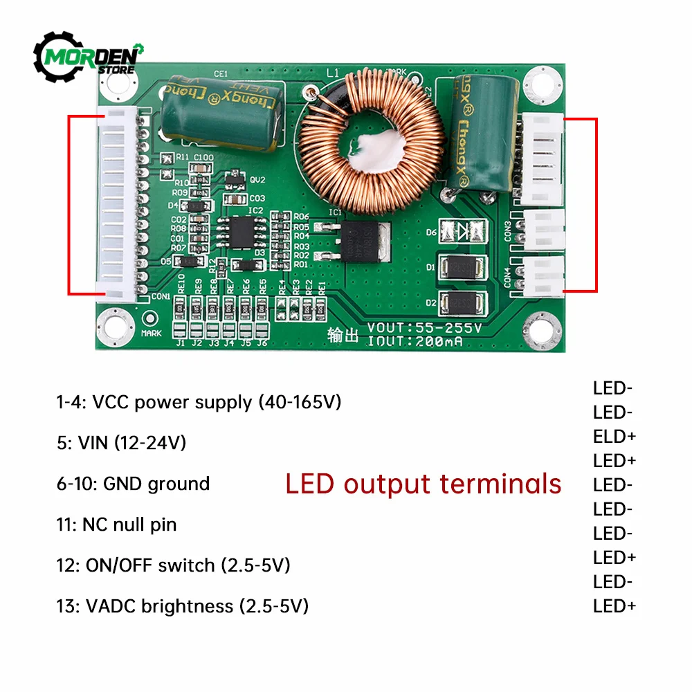 DC40-165V CA-233 32-60 Inch LED TV Backlight Constant Current Booster Board  Power Supply Accessories