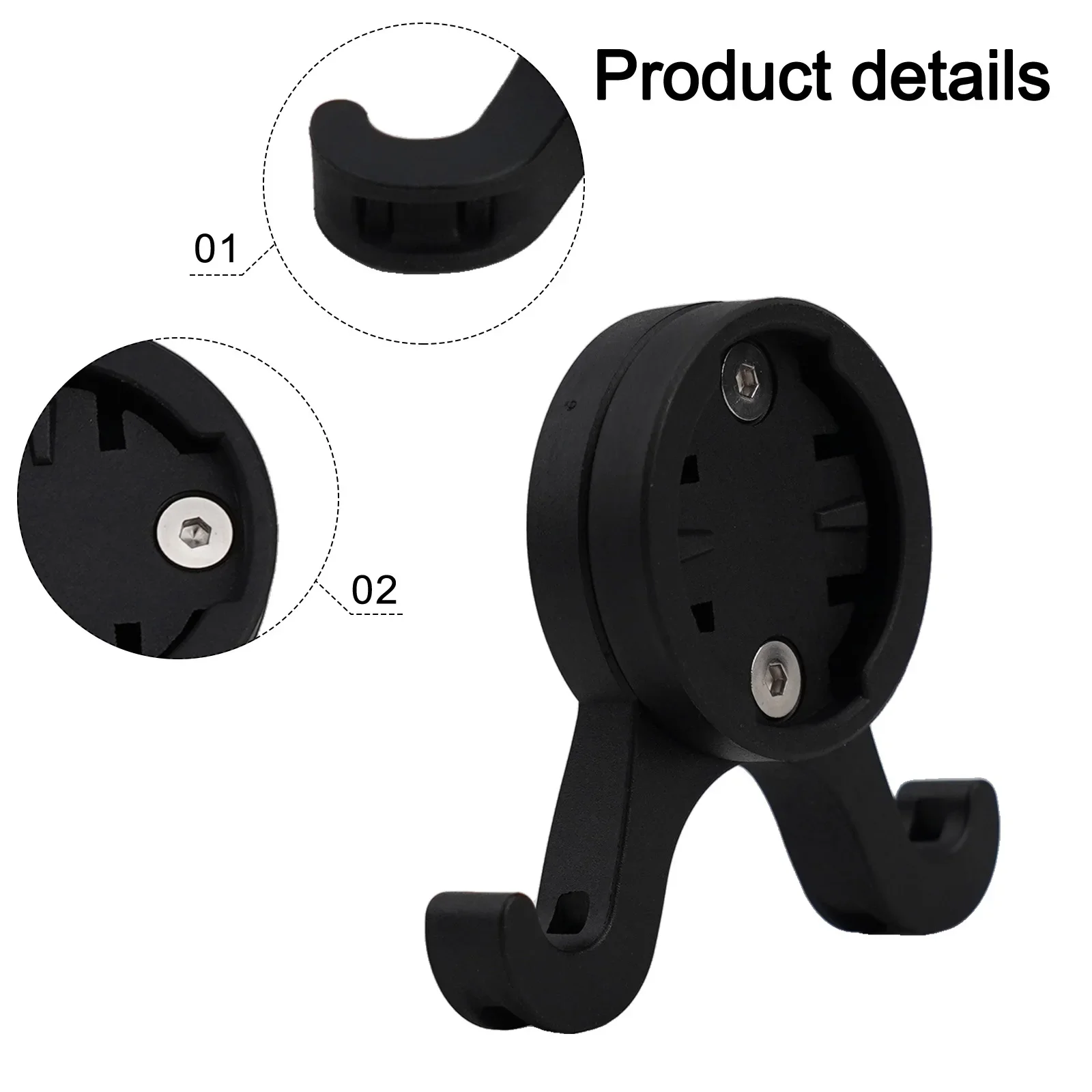 Bike TailLight Bracket Saddle Mount Fix Holder For Garmin Varia RVR315 RTL 510 515 Rear View-Radar Compatible With Bike Computer