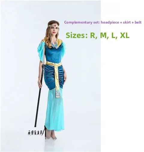 Kostium Piratki Arabskiej Królowej na Halloween, Cosplay, Filmowy Wieczór, Występ w Klubie Nocnym, Tradycyjny Strój Arabski Damski