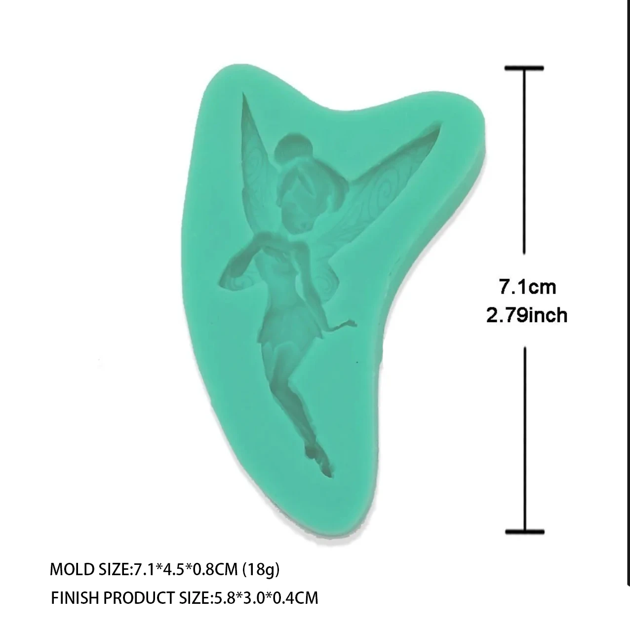 Elf Silicone Mold for Fondant Cake Decoration