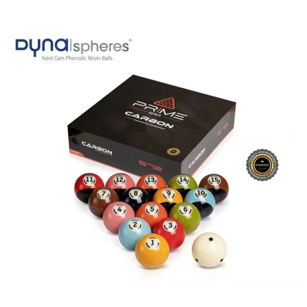 DYNASPHERE Phenolic Resin Billiard Pool Ball Palladium/Rhodium/Titanium/Tungsten/Vanadium/Carbon/Xenon/Lithium 2-1/4