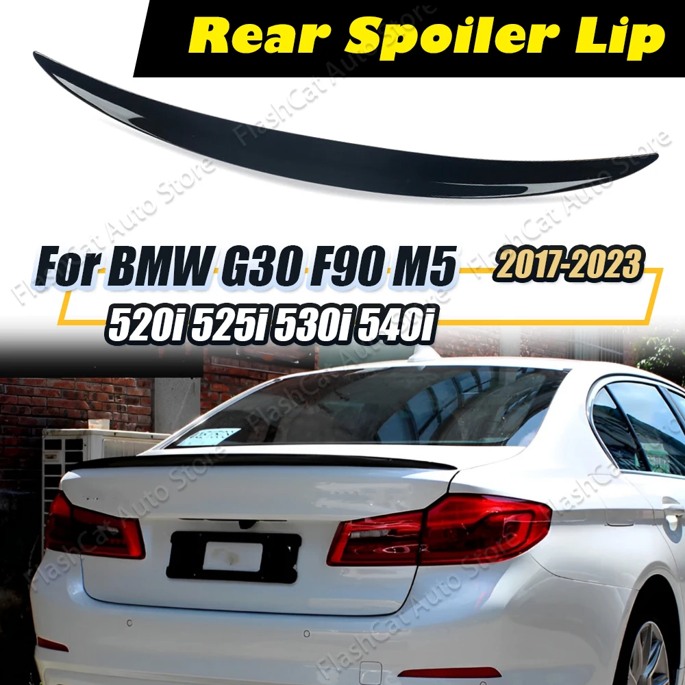 

Tail Wing MP Style G30 Rear Trunk Spoiler Body Kit Roof Lip Trim For BMW 5 Series G30 520i 525i 530i 540i M550i F90 M5 2017-2023