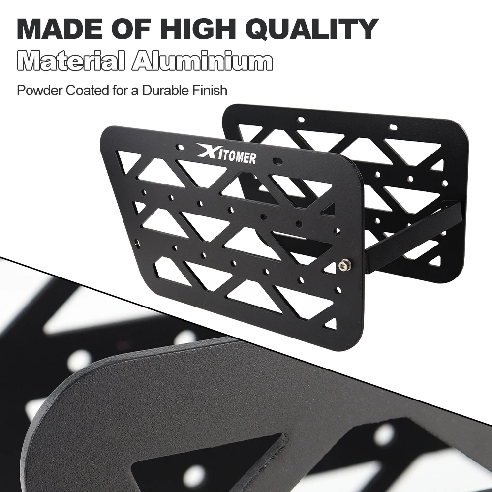 Motorcycle Saddlebag Support Racks Fit For Super73 S2 Mounting Brackets Pannier Racks Side Carrier Aluminum