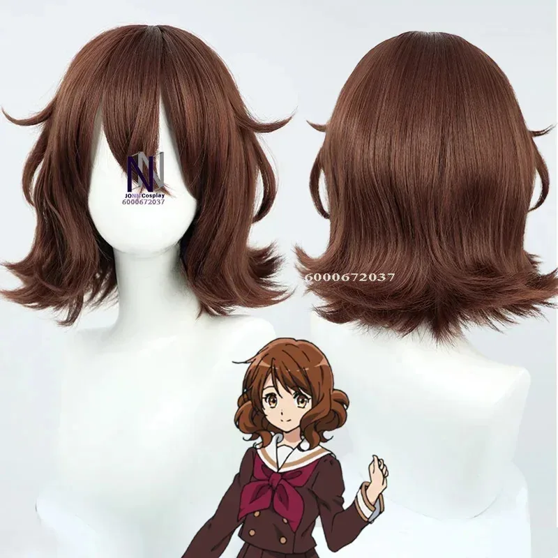 الصوت بوق 3 أنيمي Kumiko Oumae تأثيري حلي شعر مستعار فستان بحار دعوى زي مدرسي حفلة الهالوين النساء رائجة البيع