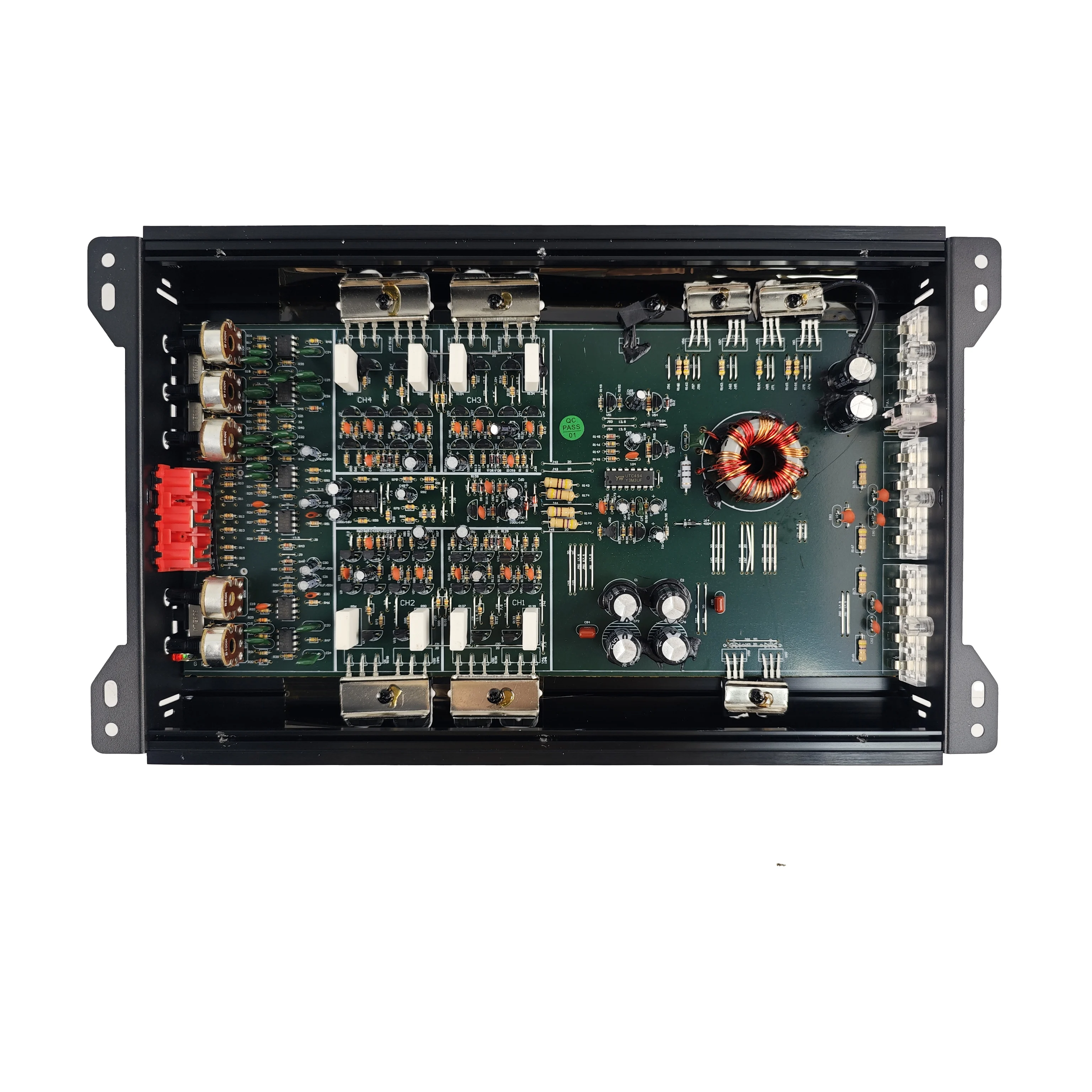 for universal cars 504-4D Big Power 4 Channel Amp Full Range 12v Car Sound Subwoofer Amplifier Car Audio Amp