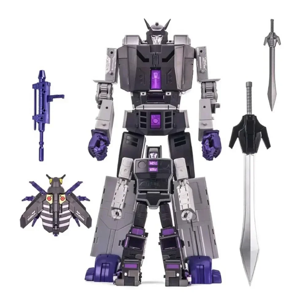 Spot New Deformed Toys Digital Xtal9 DX9 D14 Menasor Motormaster with Trailer G1 Action Figure Toy Collection Gift