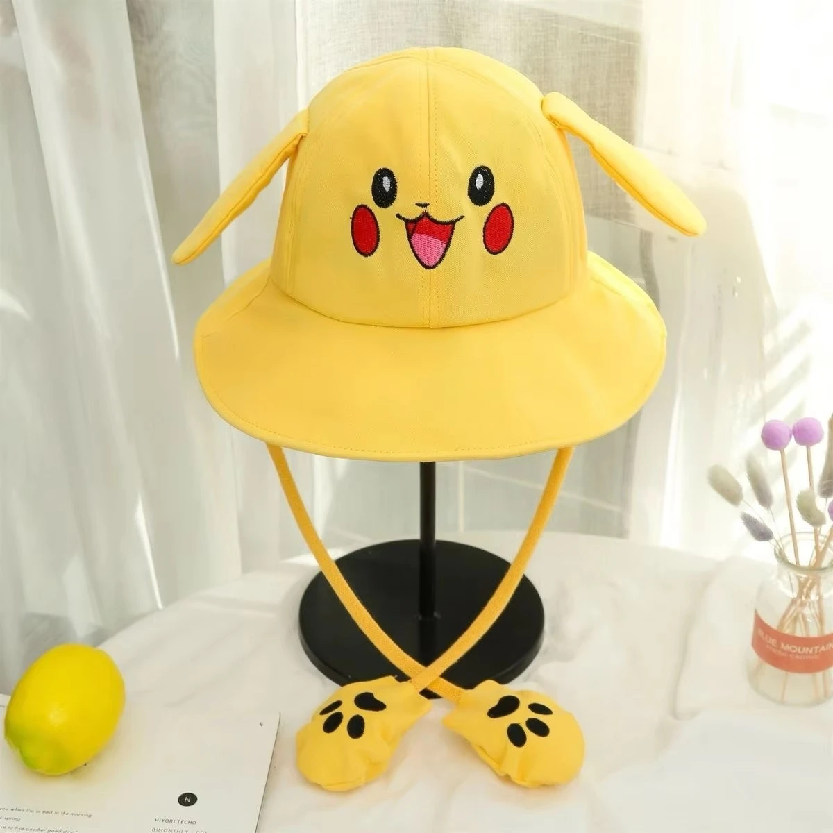 Kids Outdoor Hat - Cappello da Pescatore con Orecchie di