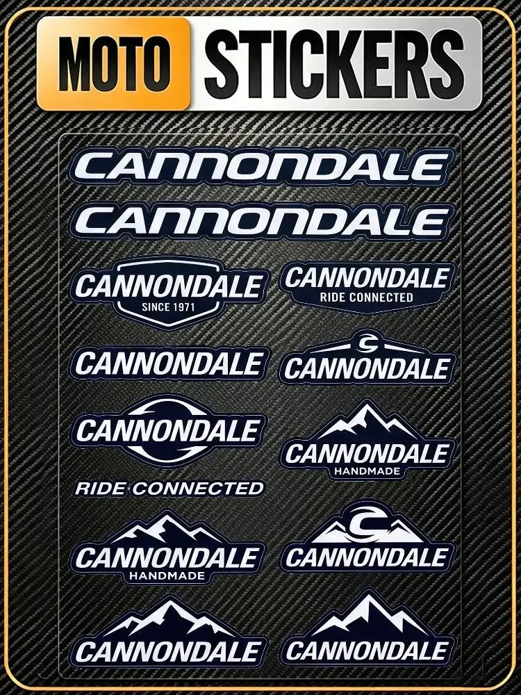 

Светоотражающая водонепроницаемая наклейка FOR CANNONDALE для маскировки царапин, подходит для автомобиля, мотоцикла, шлема, бутылки с водой, холодильника