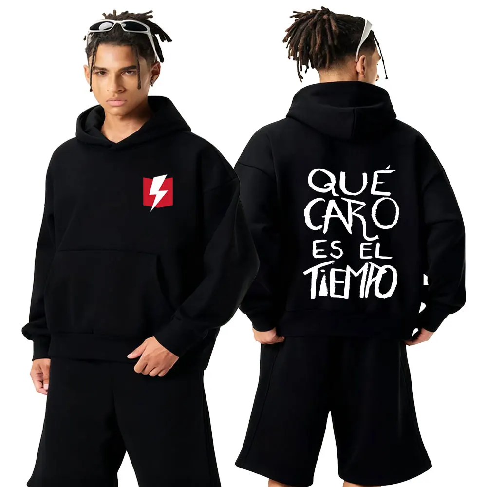 Dani Martin Que Caro Es El Tiempo sudaderas con capucha de moda para hombres y mujeres ropa Y2k jersey de lana de moda sudadera informal de manga larga