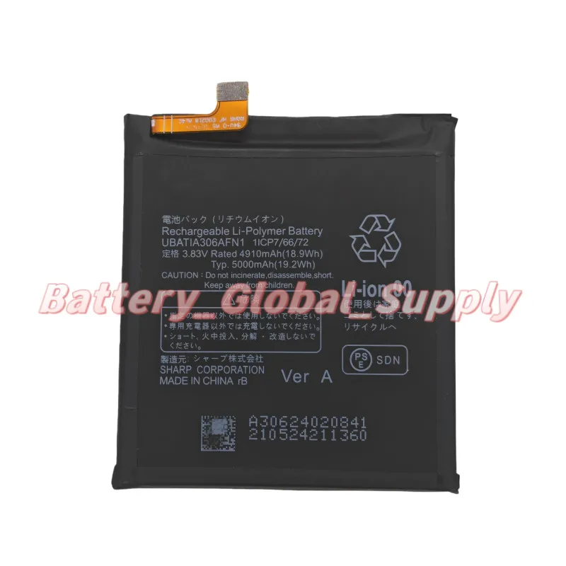 

3.83V 4910MAH battery for R6 UBATIA306AFN1 fast delivery, high quality 1 piece -