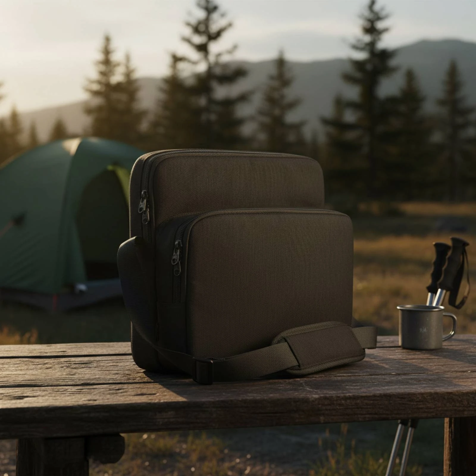 Carrying Case with Shoulder Strap Adjustable Carrying Bag with Shoulder Strap Safeguarding Case with Pocket Compact Heavy-Duty